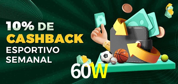 10% de bônus de cashback na 60W