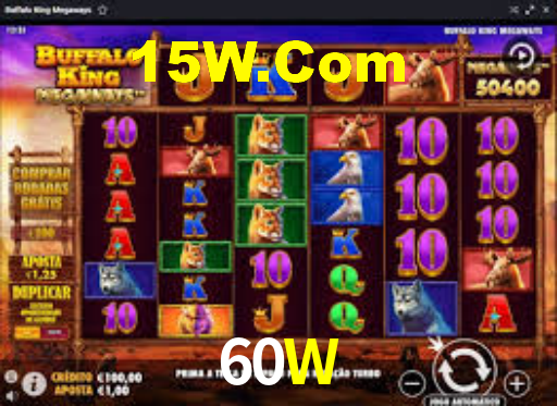 60W: Jogos de Caça-Níqueis-Altas Recompensas, Roleta-Velocidade, Blackjack-Desafios Máximos